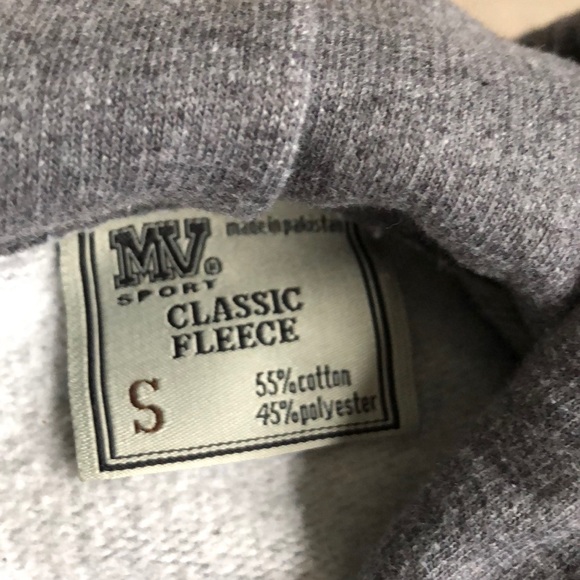 MV Sport Classic Fleece S Gray and Pink super soft - Picture 3 of 4